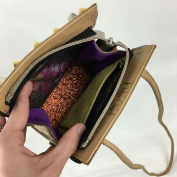 Vintage Helene Angeli French Designer Crossbody - Picture 3 of 8